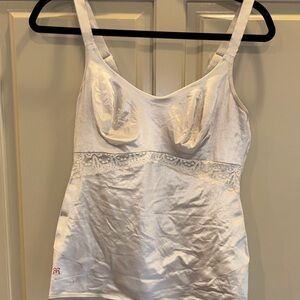 Ruby Ribbon Lace Trim Camisole